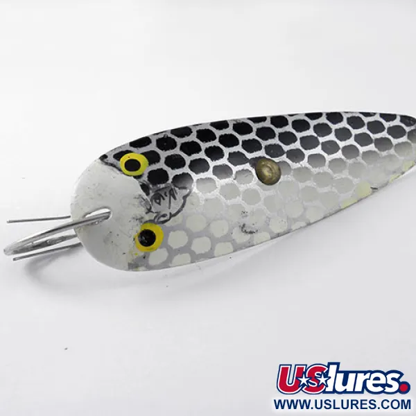 Eppinger Dardevle Trolldevle Skeddrag, Svart/Vit/Nickel, 40g, #1178