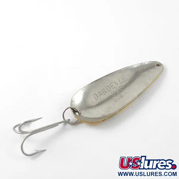 Eppinger Dardevle Imp Skeddrag, Orange / Gul, 11g, Bikupemönster, #1183