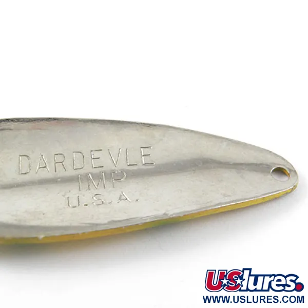 Eppinger Dardevle Imp Skeddrag, Orange / Gul, 11g, Bikupemönster, #1183