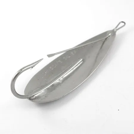 Johnson Silver Minnow Vassdragare, Nickel / Wounded Fry, 28g, #1196