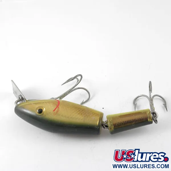 L&S MirrOlure Pike Master Ledat Bete, Gul / Svart, 17g, #1199