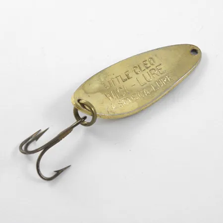 Seneca Little Cleo Skeddrag, Svart/Guld, 7g, Vintage USA, #1208