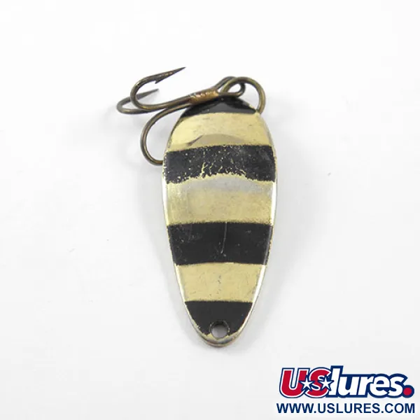 Seneca Little Cleo Skeddrag, Svart/Guld, 7g, Vintage USA, #1208