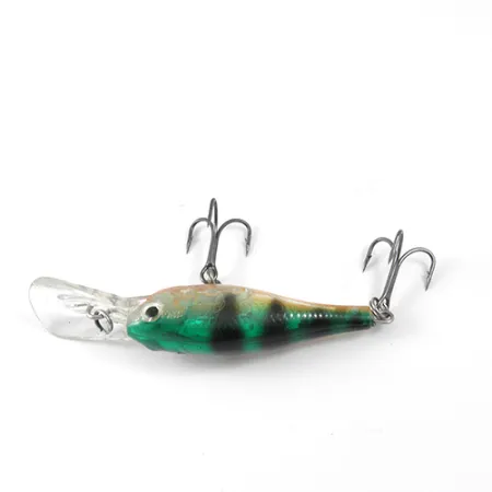 Rapala Glass Shad Rap Wobbler, Perch, 5,5g, Holografisk, #1250