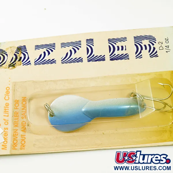 Acme Dazzler Skeddrag, Blå / Nickel, 7g, Vintage Modell, #1269