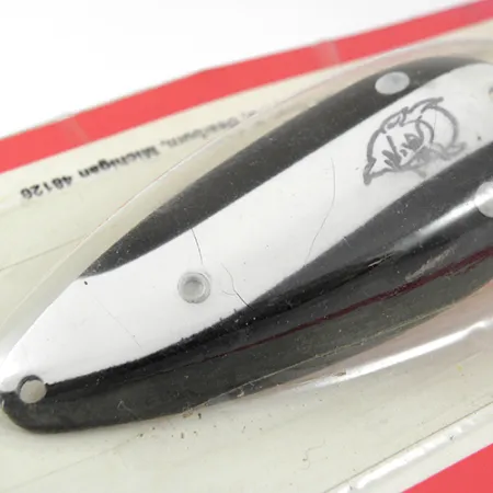 Eppinger Dardevlet Skeddrag, Black/White/Nickel, 21g, Vasskydd, #1270