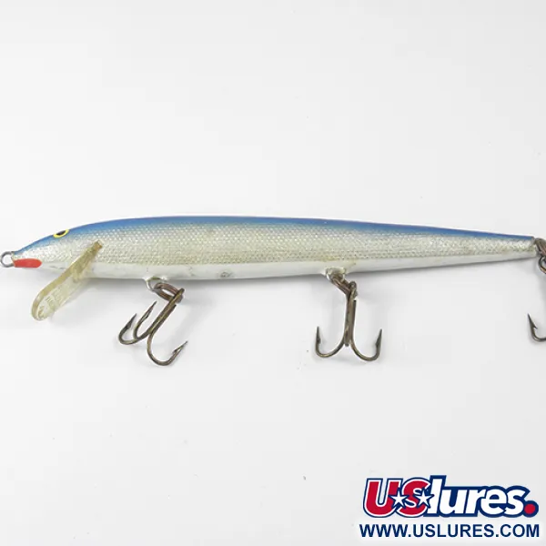 Rapala Original Floater Wobbler, Ljusblå/Silver, 7g, Balsa, #1275