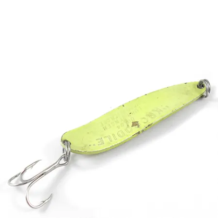 Luhr Jensen Krocodile Die #4 Skeddrag, Gul, 14g, Långkastande, #1290