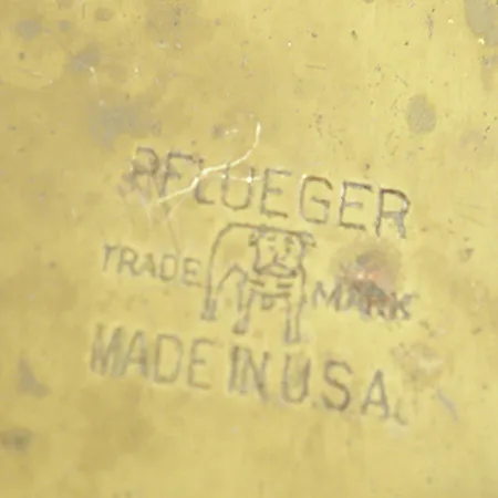 Pflueger Salamo Skeddrag, Mässing, 28g, Droppform, #1299