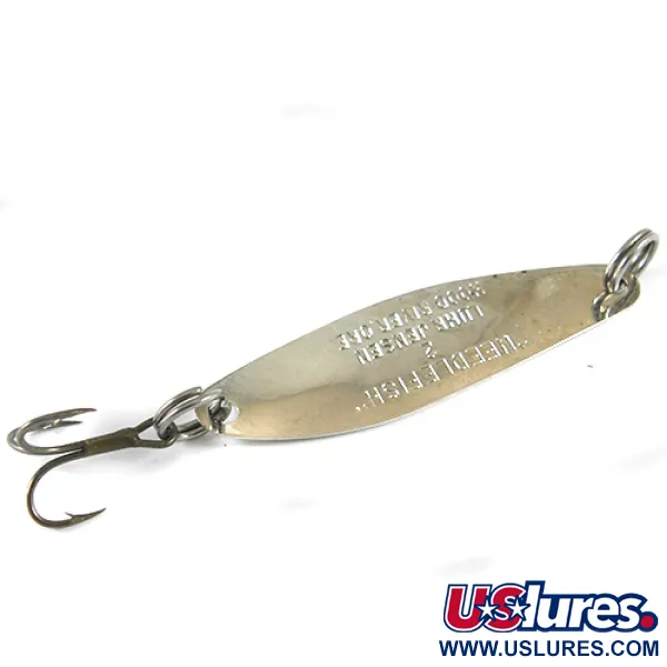 Luhr Jensen Needlefish 2 Skeddrag, Nickel / Hologram, 3g, #1312