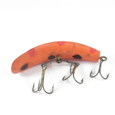 Worden's Lures Flatfish Bete, Orange, 7g, Spreader-Bar-Krok, #1327