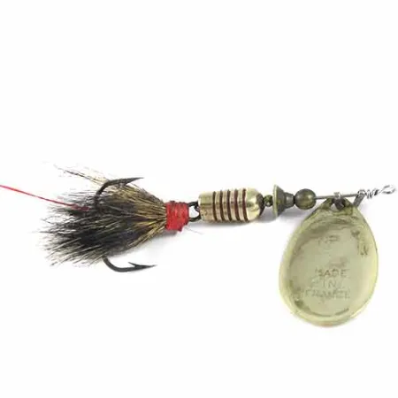 Mepps Aglia 3 dressed Spinnare, Mässing, 7,3g, Ekorrhår, #1349