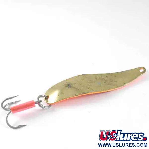 Mepps Syclops 2 Skeddrag, Orange / Mässing, 17g, Mässing, #1352