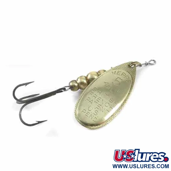 Mepps Aglia 5 Spinnare, Mässing, 14g, Franskt skedblad, #1359