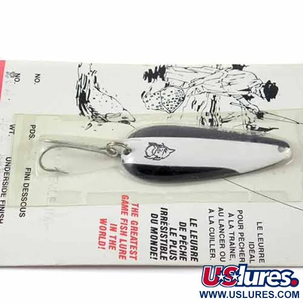 Eppinger Dardevle Imp Skeddrag, Svart/Vit/Nickel, 11g, #1363