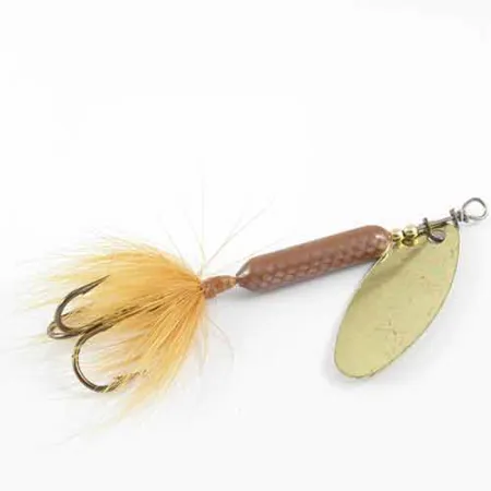 Worden’s Original Rooster Tail Spinnare, Mässing / Brun, 7g, #1389