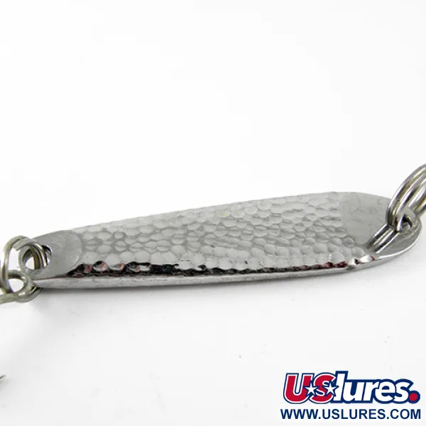 Bass Pro Shops Strata Spoon Skeddrag, Nickel, 7g, Hamrad, #1400