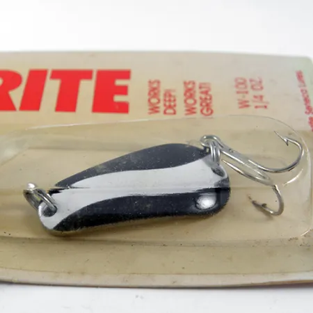 Seneca Wob-L-Rite Skeddrag, Svart / Vit, 7g, Djupt Vatten, #1407