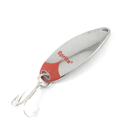 Johnson Sprite Skeddrag, Nickel / Röd, 7g, Vintage, #1425