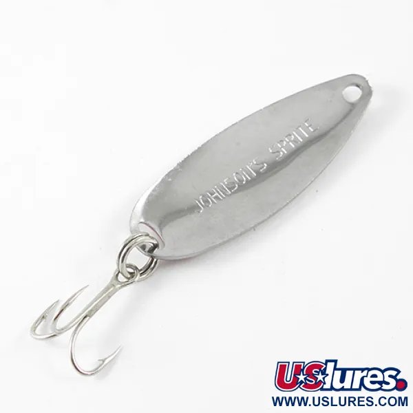 Johnson Sprite Skeddrag, Nickel / Röd, 7g, Vintage, #1425