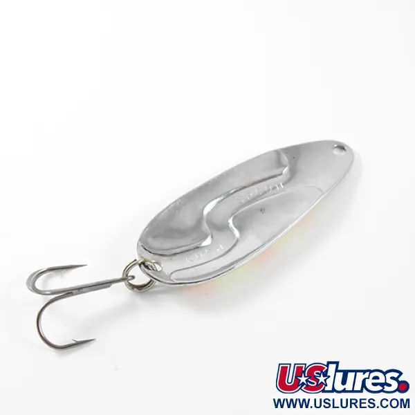 Kushner Kush Spoon Skeddrag, Gul / Röd / Nickel, 9g, Vintage, #1443