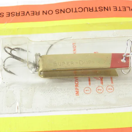 Luhr Jensen Super Duper 502 Skeddrag, Guld / Röd, 2,5g, U-form, #1457