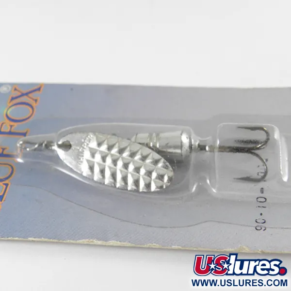 Blue Fox Whisper 1 Spinnare, Silver, 4g, Prismatiskt sked, #1459