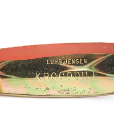 Luhr Jensen Krocodile Skeddrag, Röd/Svart/Guld, 28g, Långkast, #1508