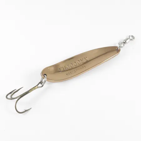 Luhr Jensen Krocodile Skeddrag, Koppar/Röd, 21g, Hamrad, #1535