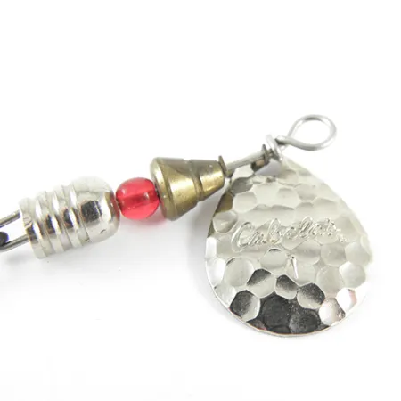 Cabela's 1 Spinnare, Nickel, 4g, hamrat skedblad, #1542