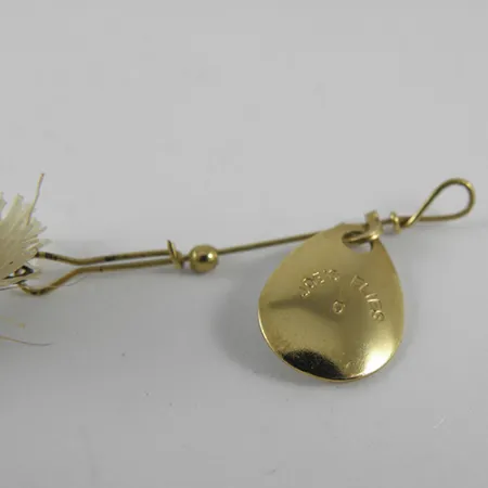 Joe's Flies Spinnare, Guld, 1g, Fjädertrailer, #1552