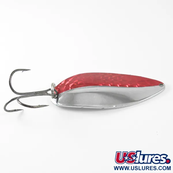 TODDCO Main Liner Skeddrag, Nickel / Röd, 21g, Vintage, #1573