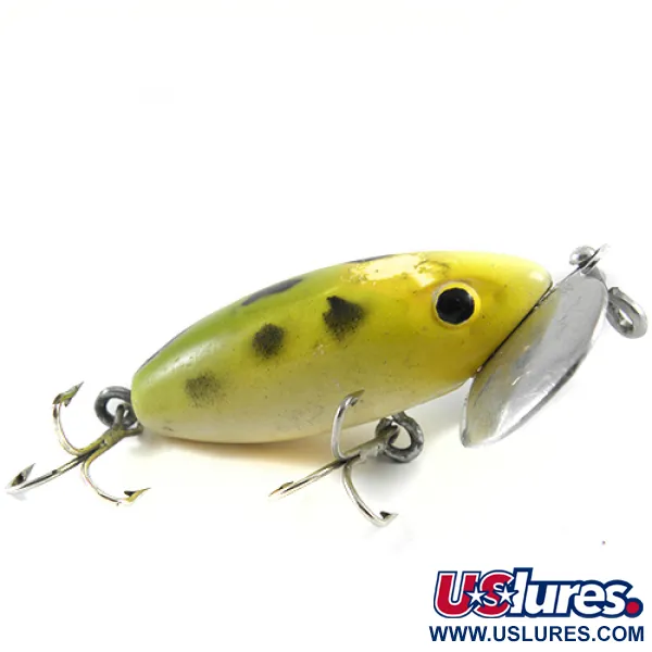 Atlantic Lures Frantic Antic Popper, Groda, 6g, Metallsked, #1575