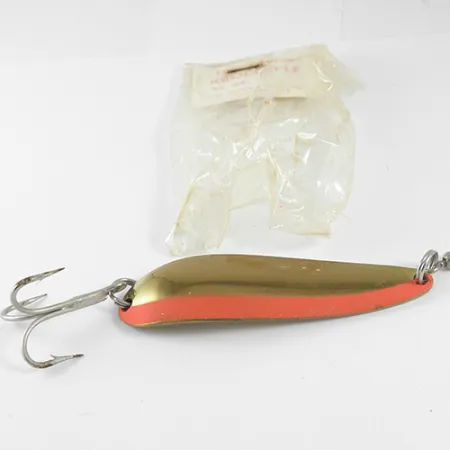 Luhr Jensen Krocodile Skeddrag, Orange / Guld, 28g, Långkastande, #1586