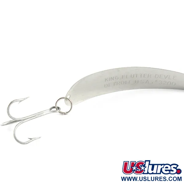 Eppinger King Flutter Devle 3200 Skeddrag, Nickel, 9g, #1589