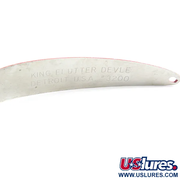 Eppinger King Flutter Devle 3200 Skeddrag, Fluo Orange/Nickel, 9g, #1590