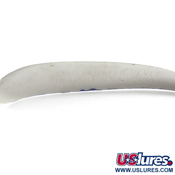 King Flutter Devle 3200 Skeddrag Trolling, Nickel / Blå, 9g, #1592