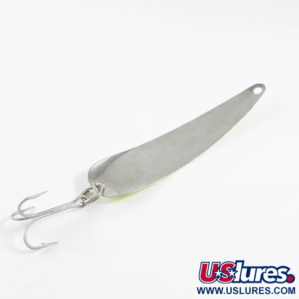 Eppinger JR Flutter Devle 3100 Skeddrag, Gul/Röd/Nickel, 5g, #1610