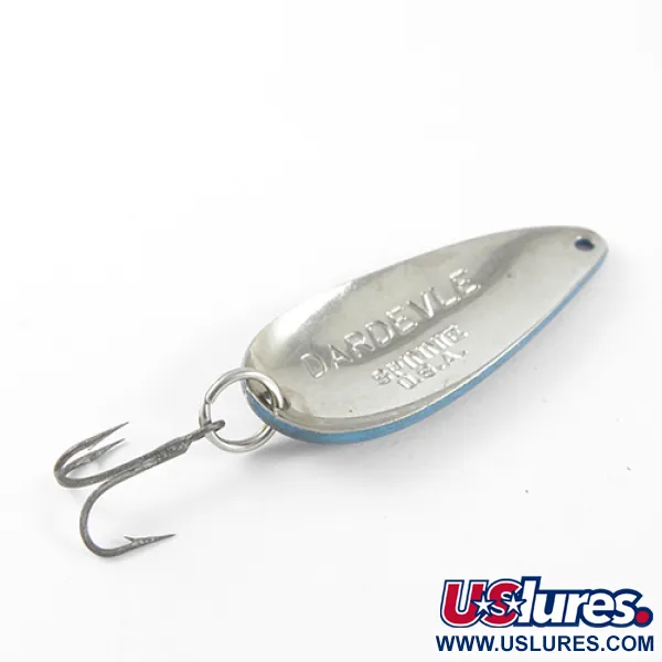 Skeddrag Eppinger Dardevle Spinnie, Blå/Nickel, 9g, Vintage, #1638