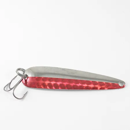 Dardevle Flutter-Chuck Släpsked, Nickel/Röd, 8g, Vintage, #1665