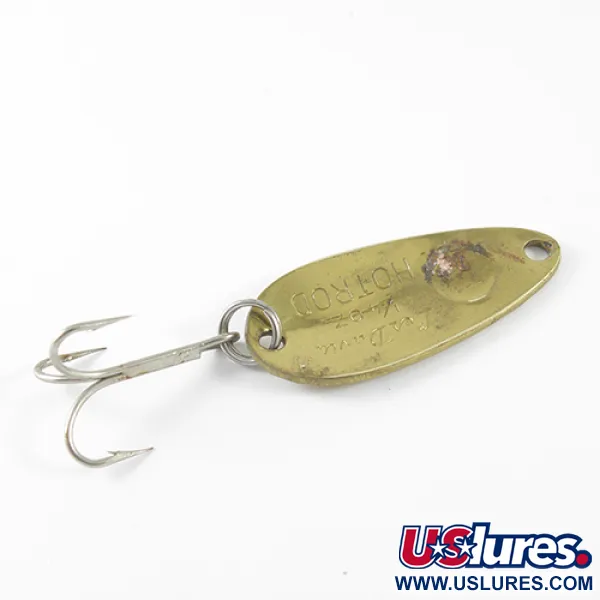 Luhr Jensen Les Davis Hotrod Skeddrag, Hamrat guld, 7g, #1671