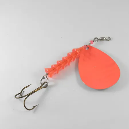 Luhr Jensen Dave Davis Spinnare, Orange/Nickel, 17g, Hamrad, #1712