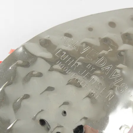 Luhr Jensen Dave Davis Spinnare, Orange/Nickel, 17g, Hamrad, #1712