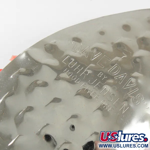 Luhr Jensen Dave Davis Spinnare, Orange/Nickel, 17g, Hamrad, #1712