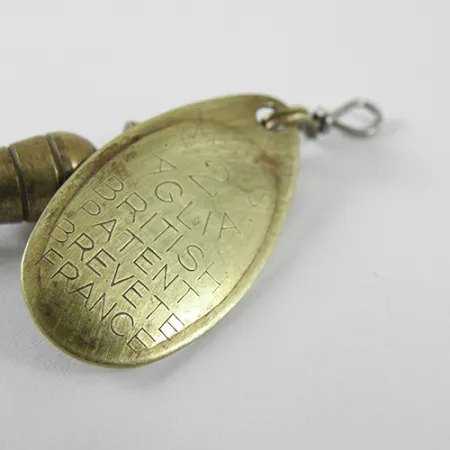 Mepps Aglia 2 Spinnare, Mässing, 4,5g, Stämplad sked, #1717