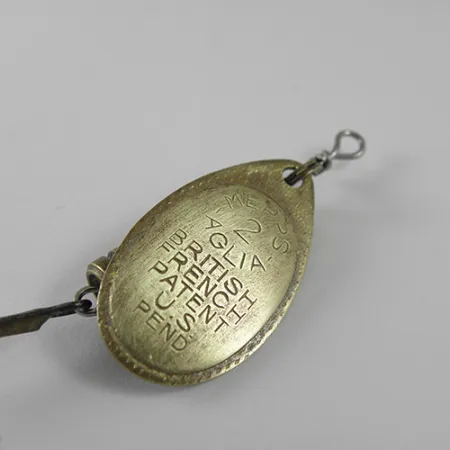 Mepps Aglia 2 Spinnare, Mässing, 4.5g, Patentmärkning, #1718