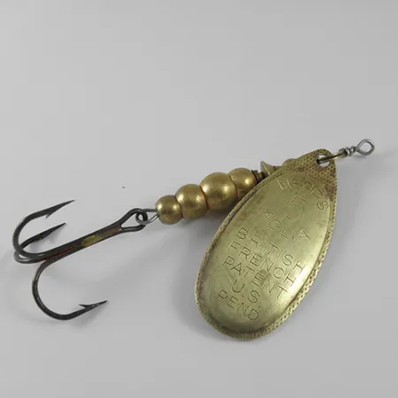 Mepps Aglia 5 Spinnare, Mässing, 14g, Stämplat skedblad, #1719