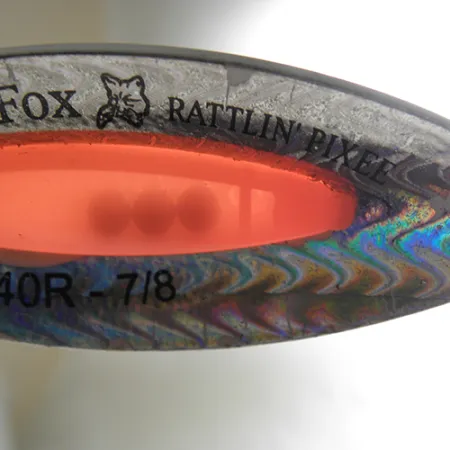 Blue Fox Rattlin Pixee Skeddrag, Rainbow Nickel/Orange, 25g, #1738