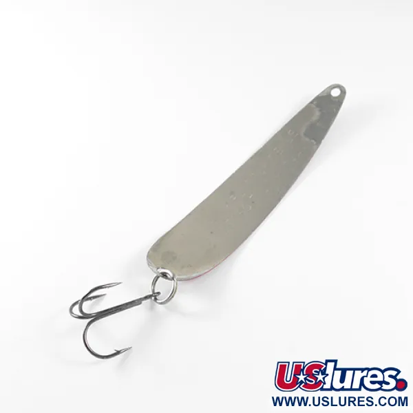 King Flutter Devle 3200 Trollingsked, Röd/Vit/Nickel, 9g, #1741