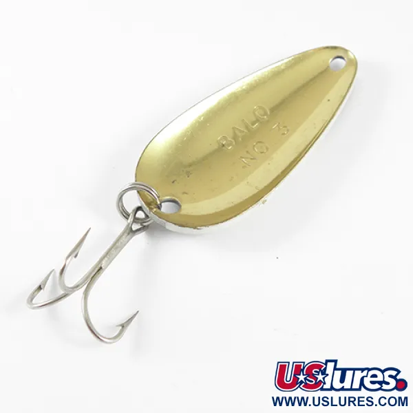 Balo 3 Skeddrag, Svart / Vit / Mässing, 14g, Vågmönster, #1771